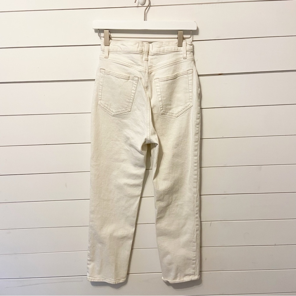 Abercrombie & Fitch | Women’s Curve Love the Ankle Straight High Rise Jeans 27/4 - Picture 2 of 8